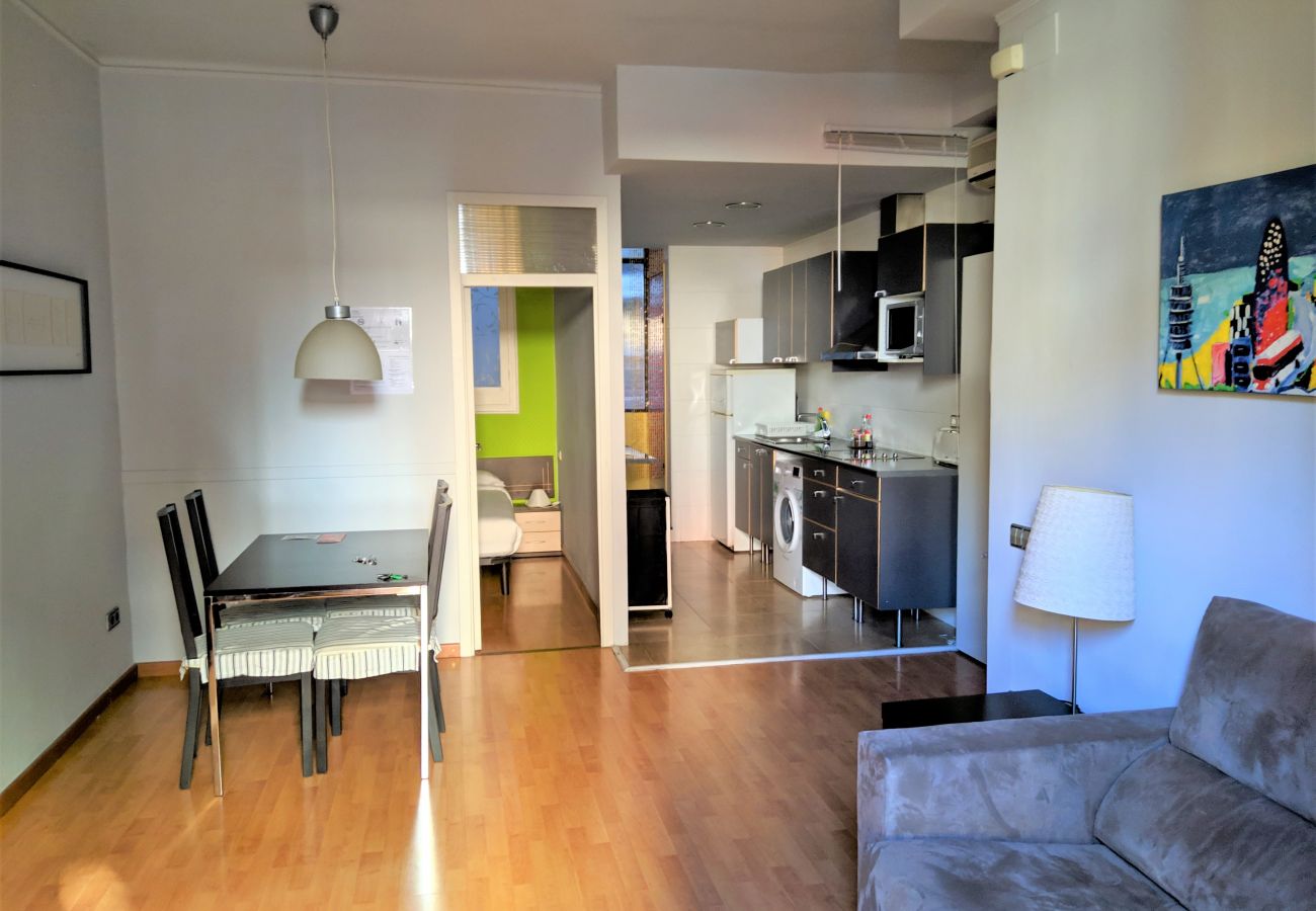 Appartement à Barcelone - OLIVERA, balcony, Plaza España, La Fira